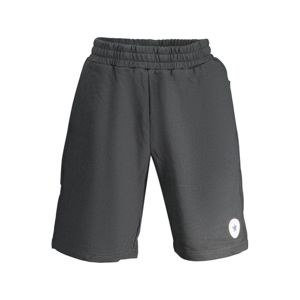 Converse Black Cotton Men's Men's Sweatpants